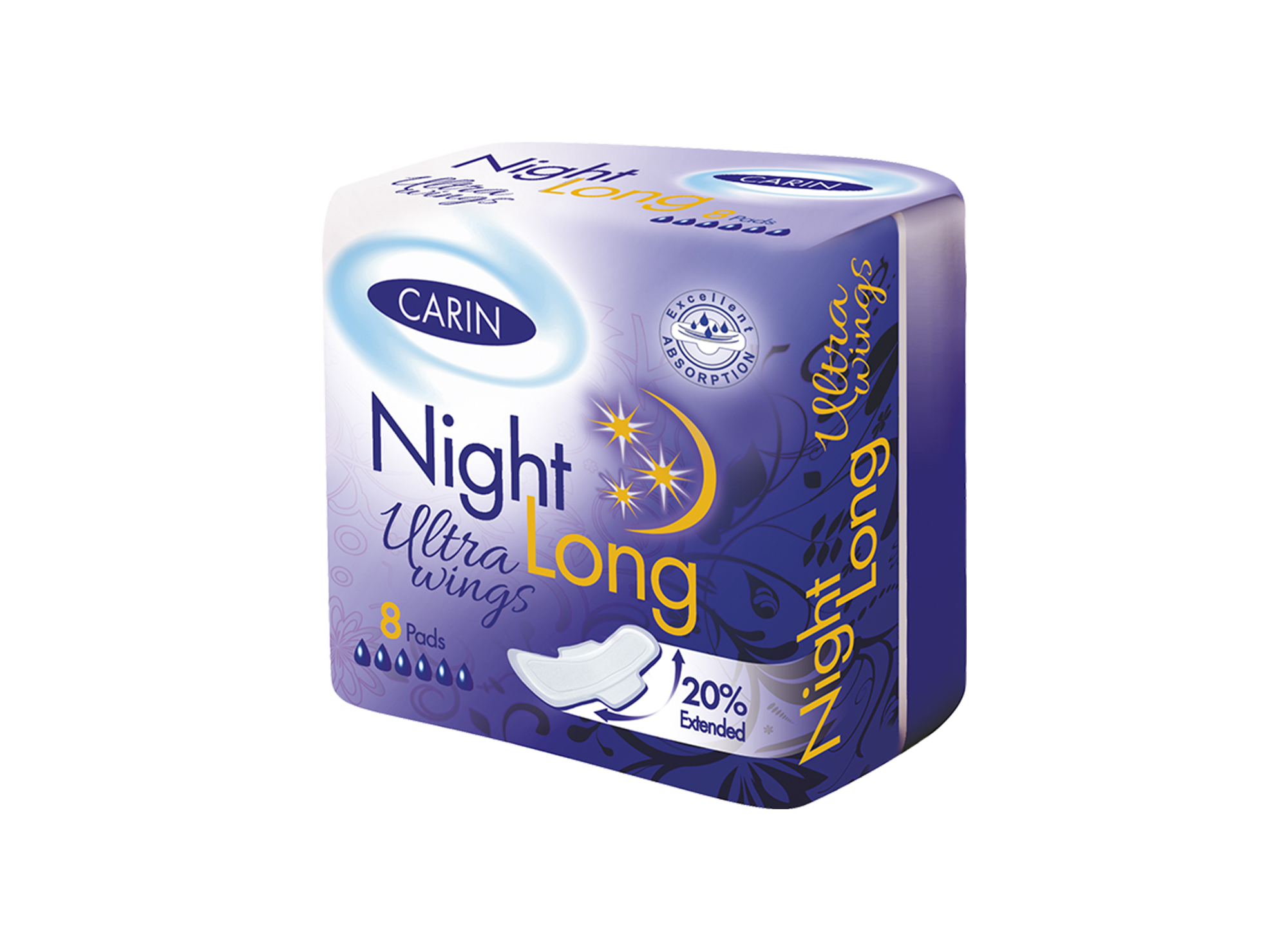 1ETaNSZMib6sG524zQKiHVXnTVwZ8r Carin ultra night ჰიგიენური საფენი 6წვ N8 1697 - Image 1