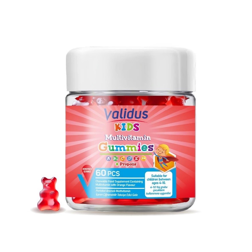 AKeShvncVKs1q9G196Fuz8977rSiCA Validus Kids Multivitamin 60 Gummies - Image 1