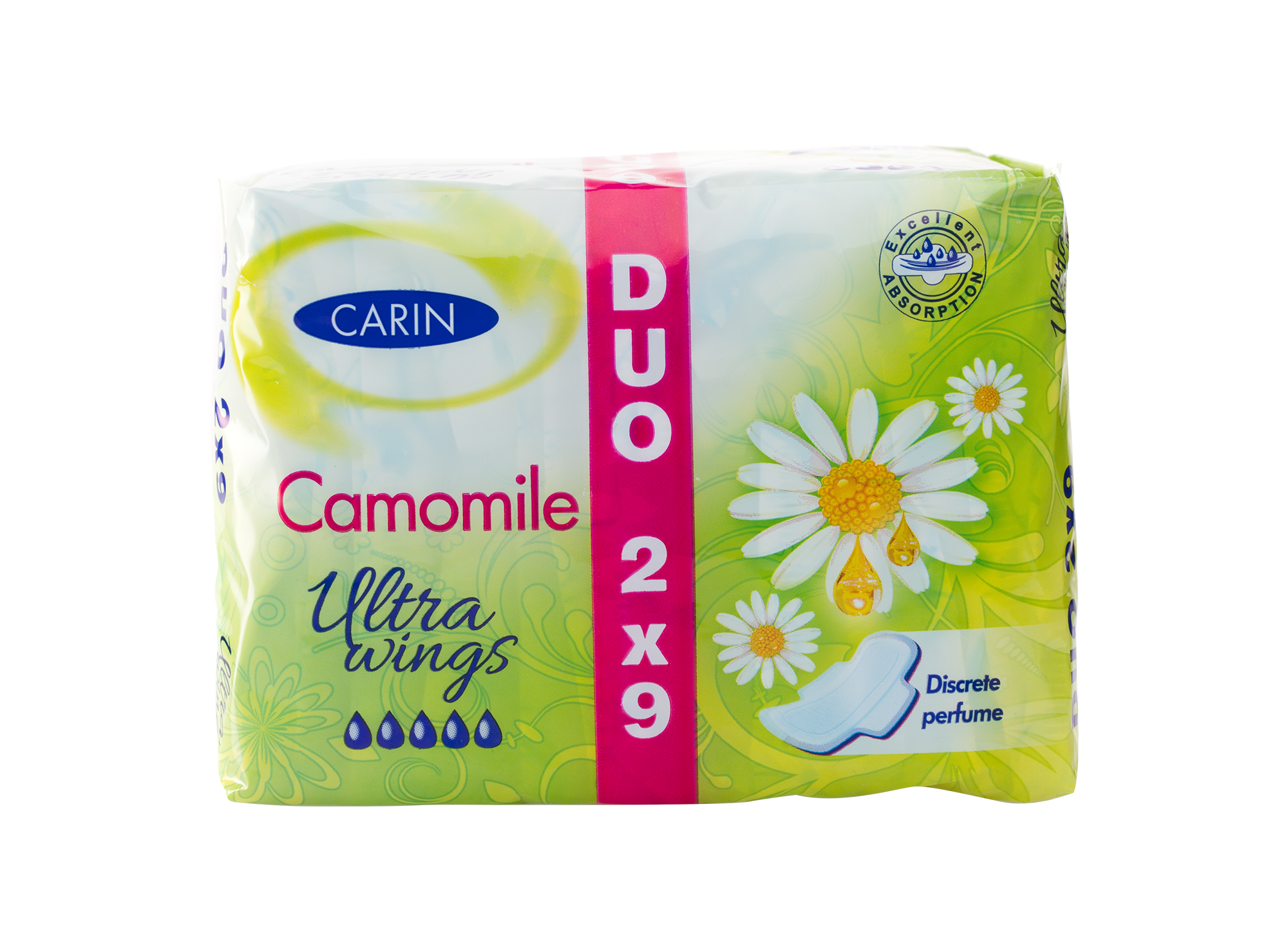 LjKZuq47l9EGR2OAIXPIdHVrI3rmkF Carin ultra duo ჰიგიენური საფენი გვირილა 5 წვ N18 0980 - Image 1