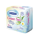 Carin ultra ჰიგიენური საფენი მწვანე ჩაი 5 წვ N9 1635