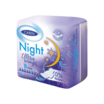 Carin ultra night ჰიგიენური საფენი 8 წვ N8 0867