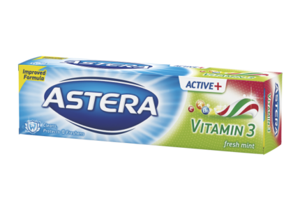 ASTERA კბილის პასტა ACTIVE+ ვიტამინი 100მლ 0988
