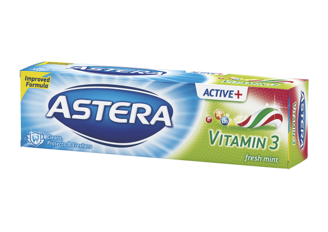 pixbtr862uTyxfgCBthWyoCai6R8TV ASTERA კბილის პასტა ACTIVE+ ვიტამინი 100მლ 0988 - Image 1