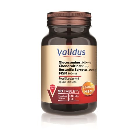 wFSJGDwrZGtLrZwJV7b3xgv1gPmqvm (1) Validus Glucosamine + Chondroitin + MSM N90 აბი - Image 1